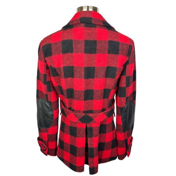 Aqua x Bloomingdale’s Buffalo Plaid Riding Jacket - Size Medium - Picture 5 of 7